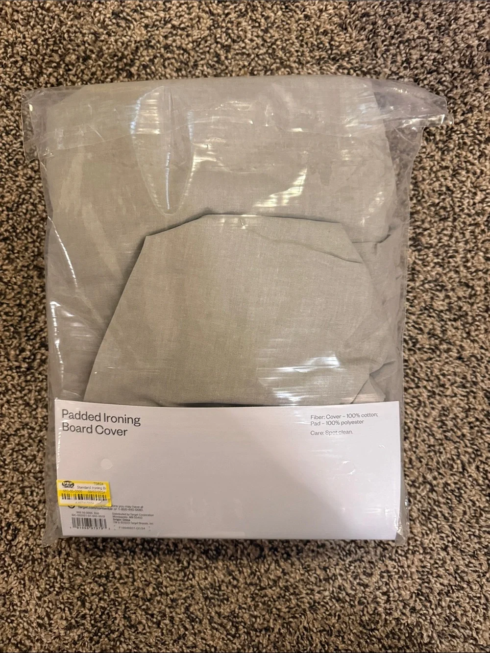 Room Essentials Gray Padded Ironing Board Cover